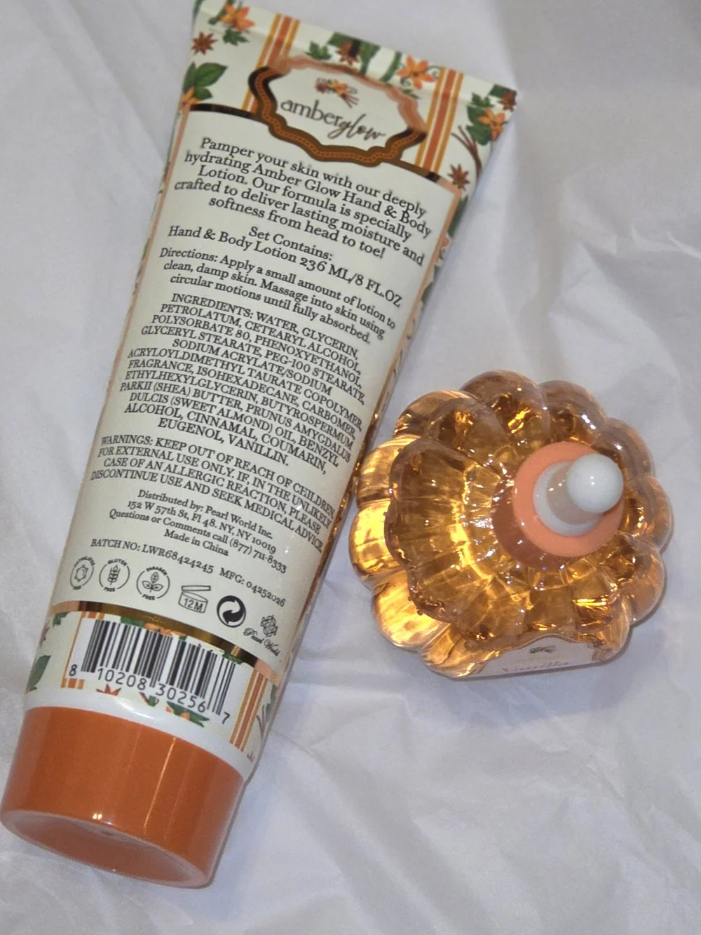 Amber Glow vanilla spice